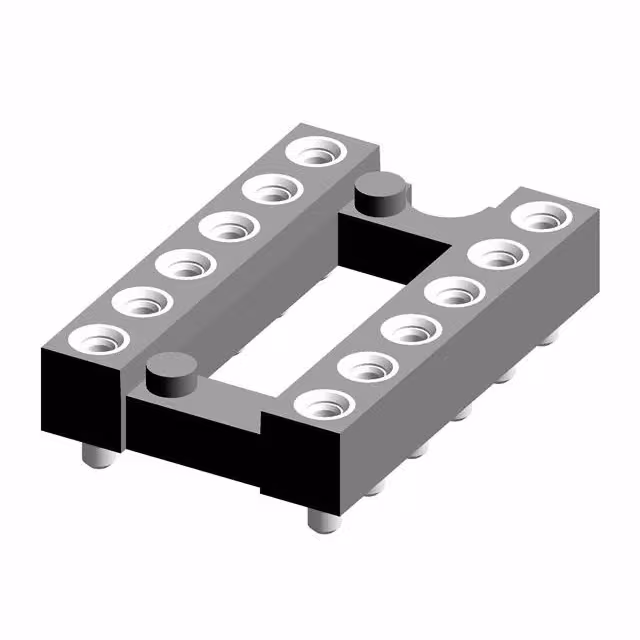 114-87-312-41-117101 Preci-Dip  IC-Sockel